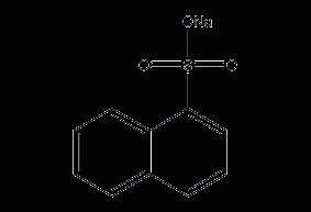 1-萘磺酸钠盐结构式