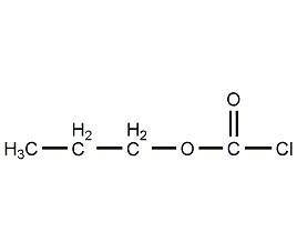 氯甲酸丙酯结构式