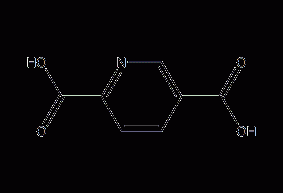 2,5-吡啶二羧酸结构式