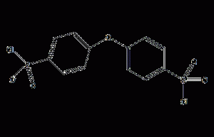 4,4'-氧代双(苯磺酰氯)结构式