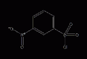 间硝基苯磺酰氯结构式