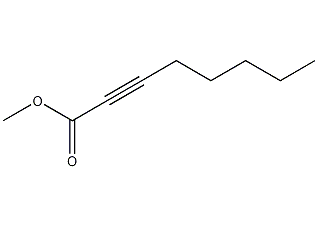 2-辛炔酸甲酯结构式