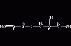 3-烯丙氧基-1,2-丙二醇结构式