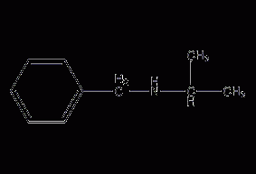 N-异丙基苄胺结构式