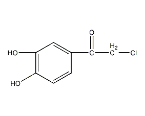 2-氯-3',4'-二羟基乙酮结构式