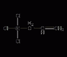 烯丙基三氯硅烷结构式