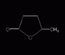 γ-戊内酯结构式