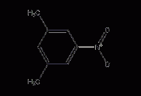 5-硝基间二甲苯结构式