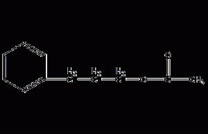 3-苯基丙基乙酸酯结构式