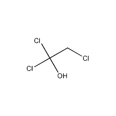 2,2,2-三氯乙醇结构式