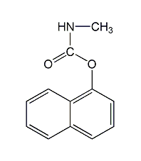 胺甲萘结构式