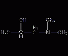 1-二甲氨基-2-丙醇结构式