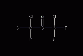 1,1,3-三氯三氟丙酮结构式