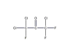 1,1,3-三氯三氟丙酮结构式