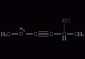 3-己炔-2-醇结构式