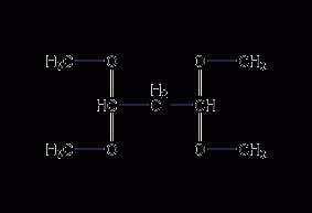 1,1,3,3-四甲氧基丙烷结构式