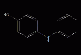 4-羟基二苯胺结构式