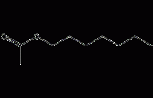 乙酸庚酯结构式