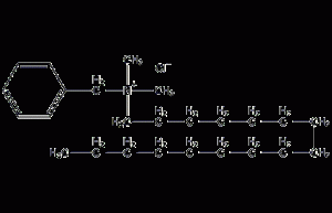 十六烷基苄基二甲基氯化铵结构式