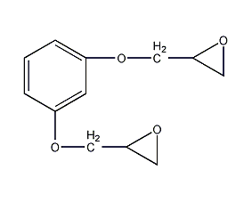 间二酚二缩水甘油醚结构式