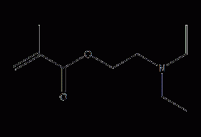 甲基丙烯酸二乙氨基乙酯结构式