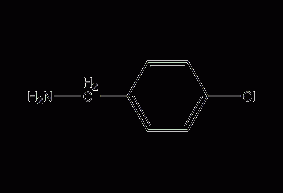 4-氯苄胺结构式