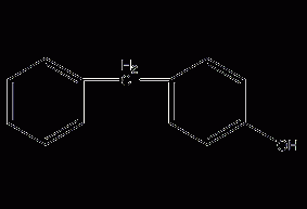 4-苯甲基苯酚结构式