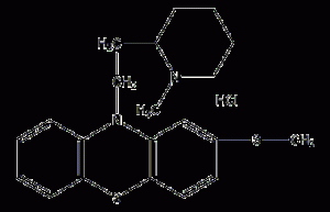 甲硫哒嗪盐酸盐结构式