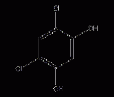 4,6-二氯间苯二酚结构式