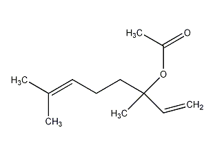 芳樟酯结构式