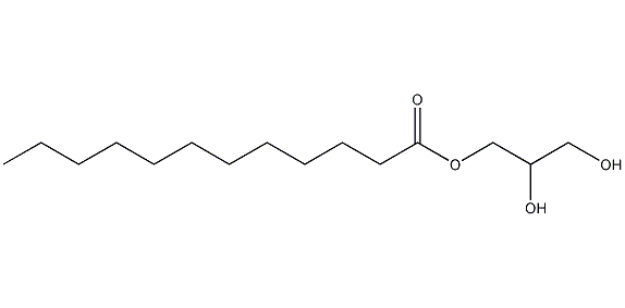 月桂酸甘油酯结构式