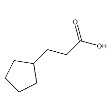 3-环戊丙酸结构式