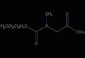 十二烷基肌氨酸钠结构式