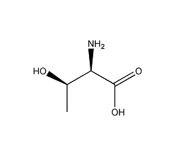 DL-别苏氨酸结构式