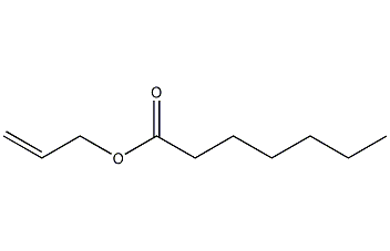 庚酸烯丙酯结构式