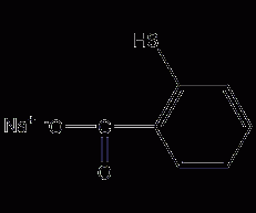 硫代水杨酸钠结构式