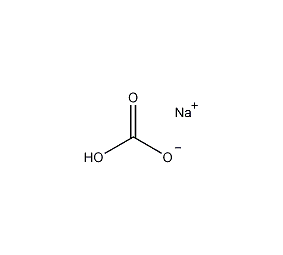 碳酸氢钠结构式