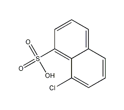 8-氯萘-1-磺酸结构式