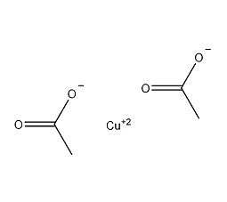 醋酸铜结构式