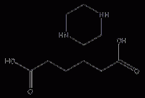 己二酸哌嗪结构式