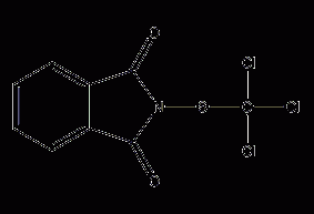 灭菌丹结构式