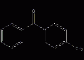 4-甲基二苯甲酮结构式