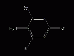 2,4,6-三溴苯胺结构式