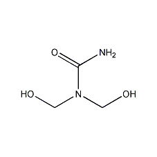 N,N-二羟甲基脲结构式