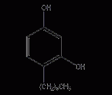 4-己基间苯二酚结构式