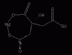 柠檬酸镁结构式