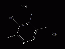 盐酸4-脱氧吡哆醇结构式