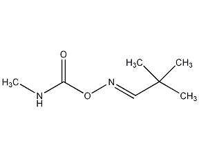 涕灭威结构式