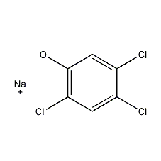 2,4,5-三氯酚钠结构式