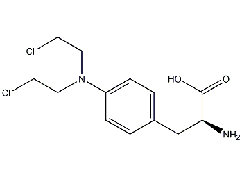 美法仑结构式